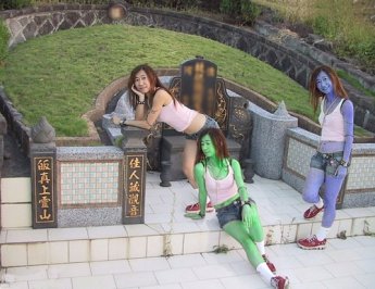 F001 吳心荷---古墓幽靈 影像處理